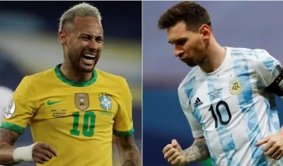 Neymar y Lionel Messi comandarán a las escuadras. 