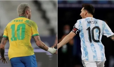 Neymar y Lionel Messi son los protagonistas de la final. 