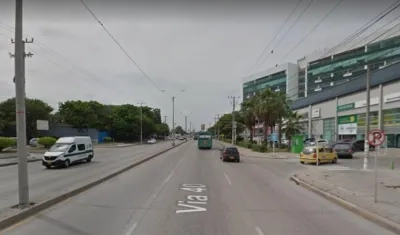 El hombre retiró el dinero de una entidad bancaria de la Vía 40 con calle 73. 