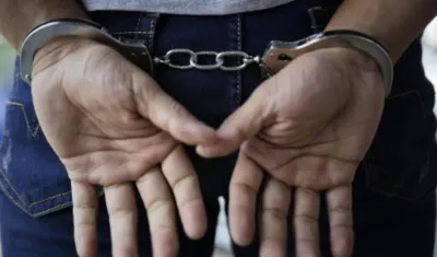 El hombre fue asegurado en centro carcelario. 