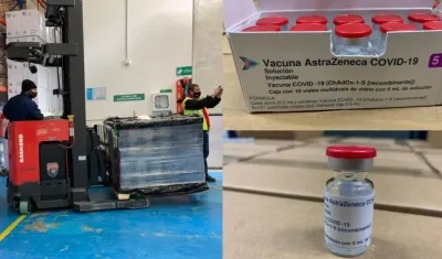 Imágenes de las vacunas.