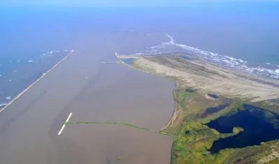 La situación más crítica se presenta en el sector de Bocas de Ceniza.