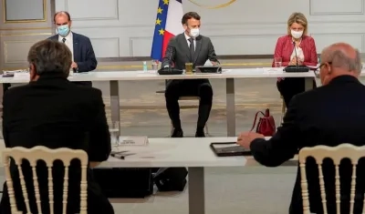 El presidente francés, Emmanuel Macron.