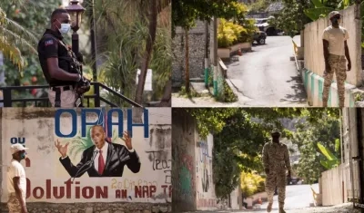 Imágenes de las calles de Haití.