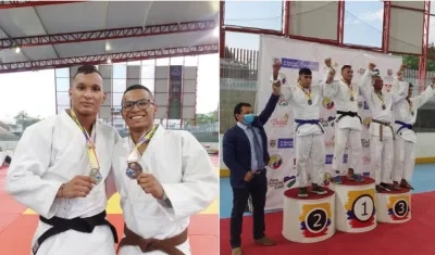 Juan Pablo Ruiz y Cristian Polo. 