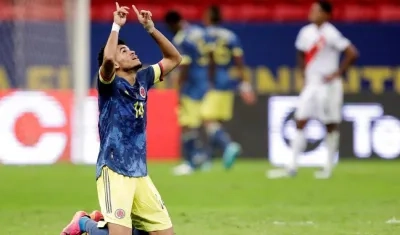 Luis Díaz, delantero de la Selección Colombia. 