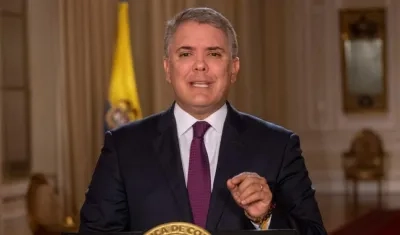El Presidente de la República, Iván Duque.