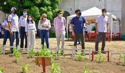 El Alcalde de Barranquilla, Jaime Pumarejo.