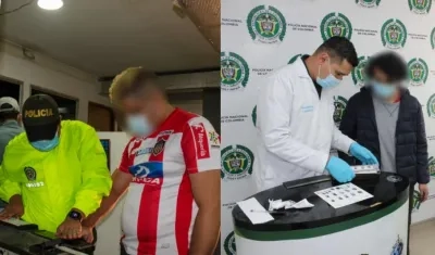 Dos de los capturados, uno es conocido como 'El Profe' en Soledad. 