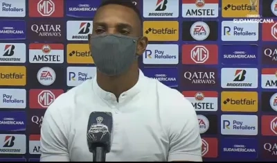 Luis Amaranto Perea, DT del Junior.