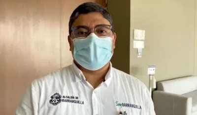 El secretario de Salud, Humberto Mendoza.