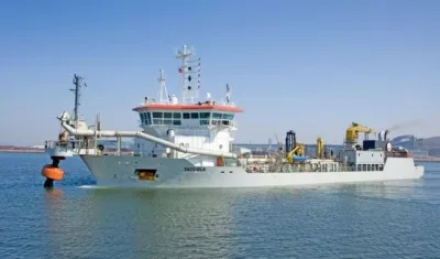 La draga 'Taccola',la supuesta solución para el puerto de Barranquilla.
