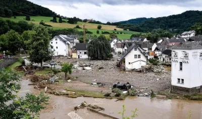 Las inundaciones registradas por un temporal de lluvias en Alemania, que han causado al menos 30 muertos y decenas de desaparecidos.