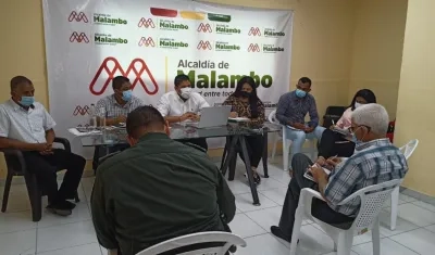 Consejo de seguridad de la Alcaldía de Malambo.