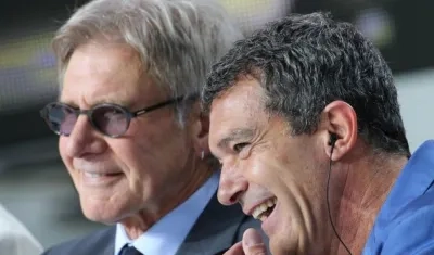El español Antonio Banderas compartirá pantalla con Harrison Ford.