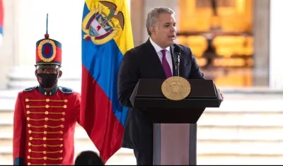 Iván Duque, Presidente de Colombia.