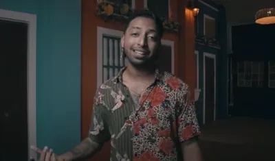 El cantante Alex Teherán.