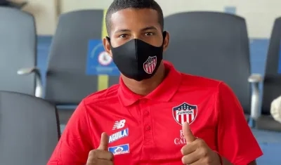 Ferlys García, uno de los juveniles convocados. 