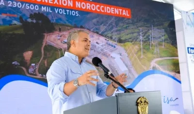 Presidente Iván Duque Márquez.