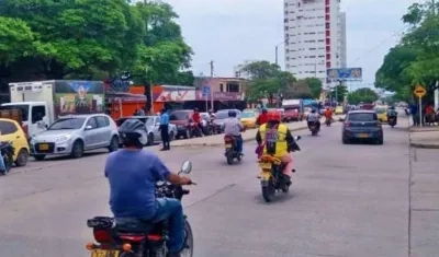 Motociclistas en Santa Marta