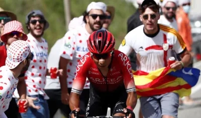 Nairo Quintana, ciclista colombiano.