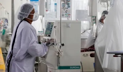 Las UCI en Colombia bajaron un buen porcentaje de ocupación, aunque siguen altas.