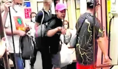 Por las cámaras de seguridad identificaron al colombiano.