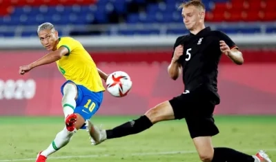 El atacante brasileño Richarlison.