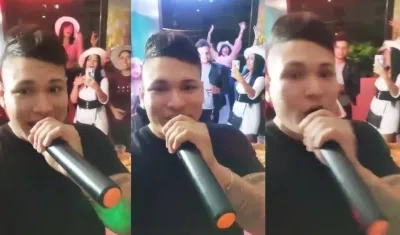 Imágenes del suceso.