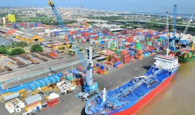 Imagen del Puerto de Barranquilla.