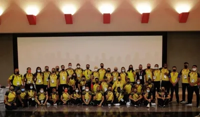 Delegación de Colombia en los Juegos Olímpicos. 