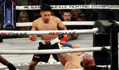 Geane Herrera, luchador colombiano. 