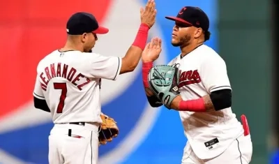 Harold Ramírez, jugador colombiano de Grandes Ligas. 