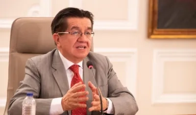 Fernando Ruiz, ministro de Salud.