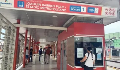 Estación Joaquín Barrios Polo