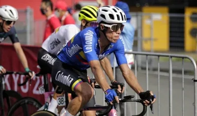Rigoberto Urán, ciclista colombiano.