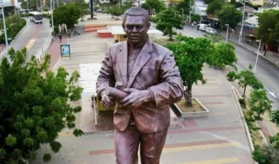 Monumento a Joe Arroyo.
