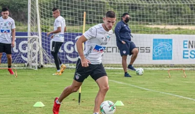 Juan David Rodríguez se perfila para ser titular. 
