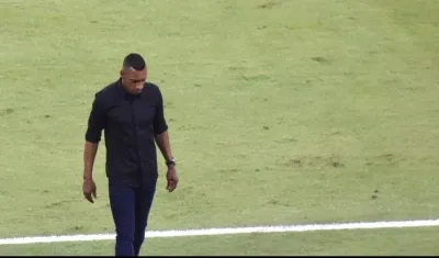 Luis Amaranto Perea, DT del Junior.