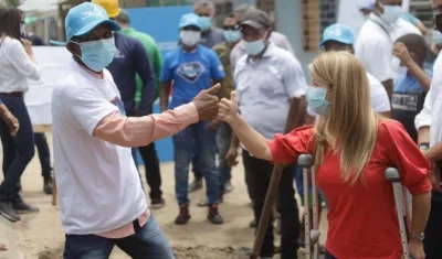 La Gobernadora del Atlántico, Elsa Noguera.