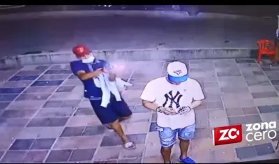 Momento en que ocurrió el crimen. 