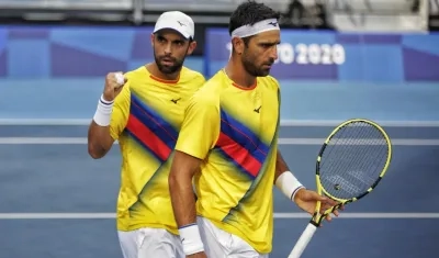 Juan Sebastián Cabal y Robert Farah.