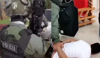 Momento del operativo.