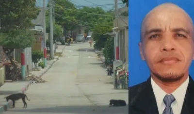 Galvis Marimón Ortiz quedó muerto en esta cuadra del barrio Las Malvinas. 