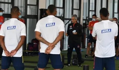 El técnico de la Selección, Reinaldo Rueda.