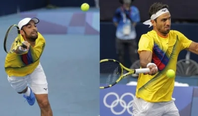 Juan Sebastián Cabal y Robert Farah. 