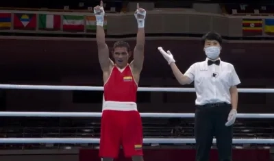 Ceiber Ávila, boxeador colombiano. 