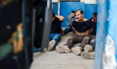 Algunos de los colombianos detenidos en Haití por el magnicidio de Jovenel Moise.