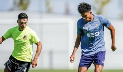 Luis Díaz, jugador del Porto. 