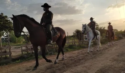 La Policía de Carabineros realiza patrullajes en la zona rural